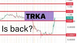 #TRKA 🔥 is back finally for another big move? $TRKA