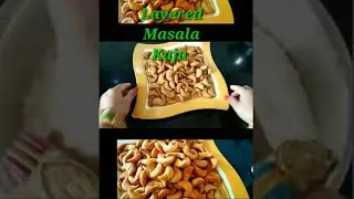 Kaju mathri //Layered Kaju Masala /Masala kaju mathri #Shorts