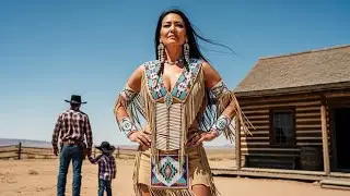 Cowboy Adopted a Lost Apache Girl… Turned Out to Be an Gorgeous Apache Widow’s Daughter!