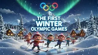 The First Winter Olympic Games ❄️ | A Snowy Fairy Tale from 1924 | Winter Olympics for Kids