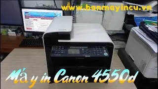 Máy in cũ Canon mf4550d | Máy in cũ 2 mặt đa năng