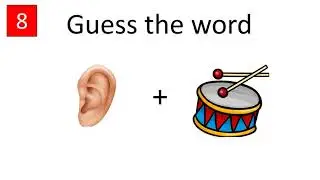 2 Pics 1 Word | Guess the word | Two Pictures One word puzzle | Rebus quiz