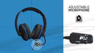 Turtle Beach Ear Force&reg; P12 PlayStation&reg; 4 Gaming Headset