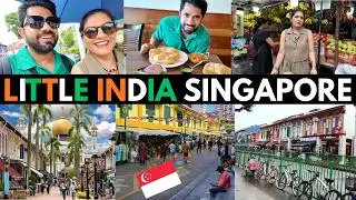 ਸਿੰਗਾਪੁਰ ਵਿਚ ਇੰਜ ਲੱਗਦਾ ਜਿਵੇਂ ਇੰਡੀਆ ਆਹਗੇ  LITTLE INDIA in Singapore Punjabi Vlog Aussie Travel Couple