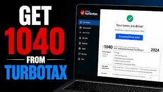 Как получить форму 1040 в TurboTax | Скачать форму 1040 из TurboTax | Просмотреть налоговую декла...