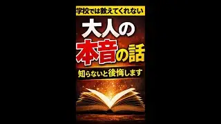 学校では教えてくれない「大人の本音」