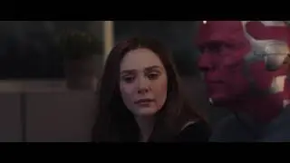 Vision comforts Wanda | WandaVision Season 1 Episode 8