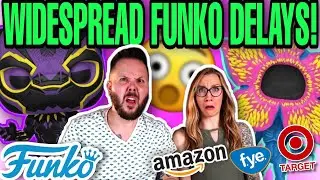 WHY THE MASSIVE FUNKO POP DELAYS?! | Black Panther Blacklight Funko Pop | Target Amazon FYE Walmart