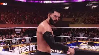 WWE 2K24 FINN BALOR VS DIRTY DOM MYSTERIO