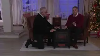 Duraflame Infrared Stove Heater with Remote Control on QVC