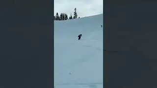Nate Was Nuking! (High Speed Snowboarding)