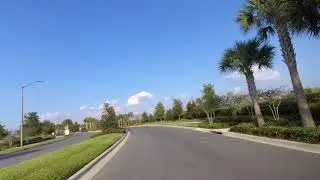 Waterway Passage Drive Winter Garden FL Driving Tour 4K March 26 2020
