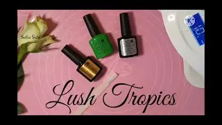 CND Shellac, Lush Tropics! (review)