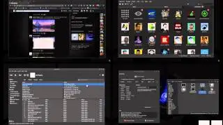 Task switching, Virtual desktops and Desktop cubes in Linux