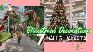 Christmas Tree and Decorations in 7 malls Jakarta 2020