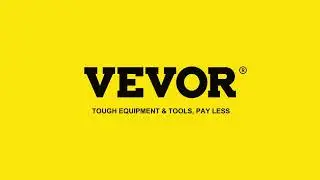 VEVOR Book Cart - 200LBS Heavy Duty Library Cart w/ Lockable Wheels for Home, Office & School
