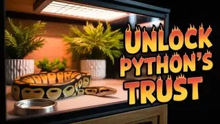 Building TRUST with Your Ball Pythons Made Easy?