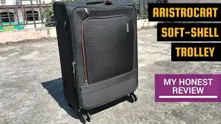 Best Trolley Bag in India 🔥 Aristocrat Luggage Bag | Honest Review | Best Luggage Bag 2025 TSA lock
