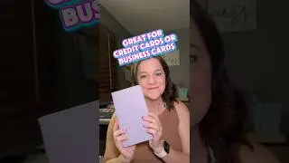 Business Card Book Review 💳✨ My Favorite Way to Organize Credit Cards!