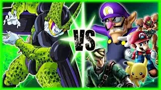 Perfect Cell Vs Super Smash Brothers Part 2
