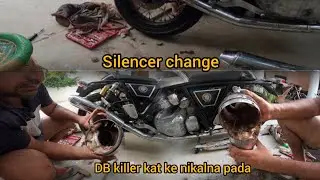 GT650 SILENCER CHANGE CHECK SOUND WITHOUT DB KILLER 