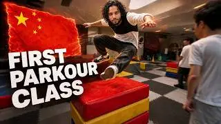 🇨🇳 China Vlog: I Joined a Parkour Class for the First Time! 😄