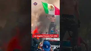 🚨Protests Escalate in Downtown LA Over Immigration Raids, Wild Footages From Scene