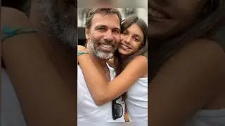 MARCELO FARIA POSTA FOTOS COM A FILHA NO ROCK IN RIO.