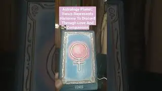 Astrology Symbol : Venus Is Associated With The Goddess of Love Aphrodite . #Shorts