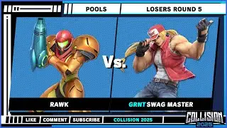 Collision 2025 - Losers Round 5 - Rawk VS Swag Master - Ultimate Singles - Squad Strike