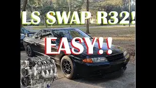 Chevy LS swap your Nissan Skyline R32 EASY!