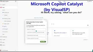 Microsoft Copilot Catalyst by VisualSP: Train, Support & Ensure AI Compliance