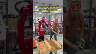 Spraying robot #robot #machine #industrialrobots #automation #spray