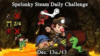 Spelunky Steam Daily Challenge - December 13th, 2013