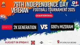 I DAY FOOTBALL VETERAN QF/ 2K GENERATION 1-2 G90'S MIZORAM   / Live streaming