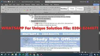 EDU301 Assignment 1 Solution Spring 2024