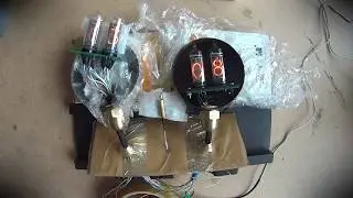 ЦИКЛОП часы на ГРИ ИН-14: первое включение / CYCLOPS nixie clock:  first time turning on