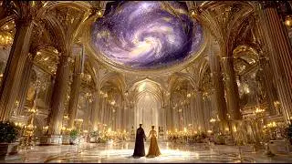 Exploring Galactic Starlight Palaces -  AI Fantasy Sci Fi Adventure (4K)