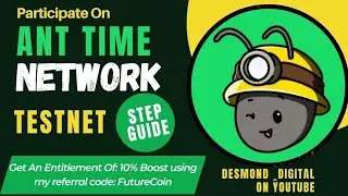 ANTTIME Network Testnet. How To Create Antime Testnet Wallet Account