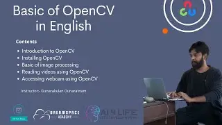 Basic of OpenCV in Python | Introduction to OpenCV | English