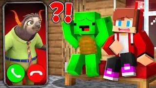 Why Mikey and JJ get a Call from Flash.exe in Minecraft at 3:00 AM ?! - Maizen