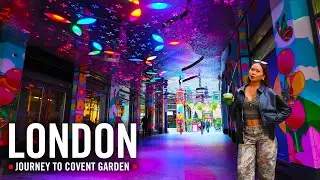 London Walking Tour 4K &ndash; China Town to Covent Garden