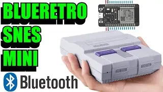 CONTROLES BLUETOOTH EN SNES MINI #BLUERETRO