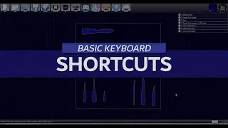 Keyboard Shortcuts in BlueShadow
