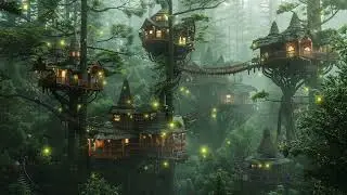 1 Hour of Magical Choir Music in an Enchanted Forest 🌲✨ | Sleep, Study, Meditate, Relax (No Ads)