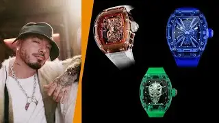 J Balvin spending $14,700,000 ($14.7M) on 3 new Richard Mille watches || Including two 1/1 watches