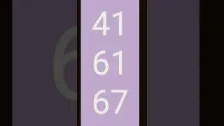 41 vs 61 vs 67