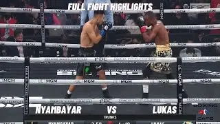 Tugstsogt Nyambayar vs Sakaria Lukas | Full Fight Highlights