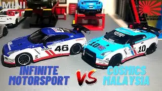 1/64 MINI GT LB Walks Nissan GT-R BRE Infinite Motorsports & Cosmics Malaysia Livery | Diecast Hobby