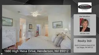 1880 High Mesa Dr, Henderson, NV 89012